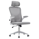 Кресло для компьютерного стола Easement Grey&White варинант исполнения - 1 | Loft Concept в Самаре