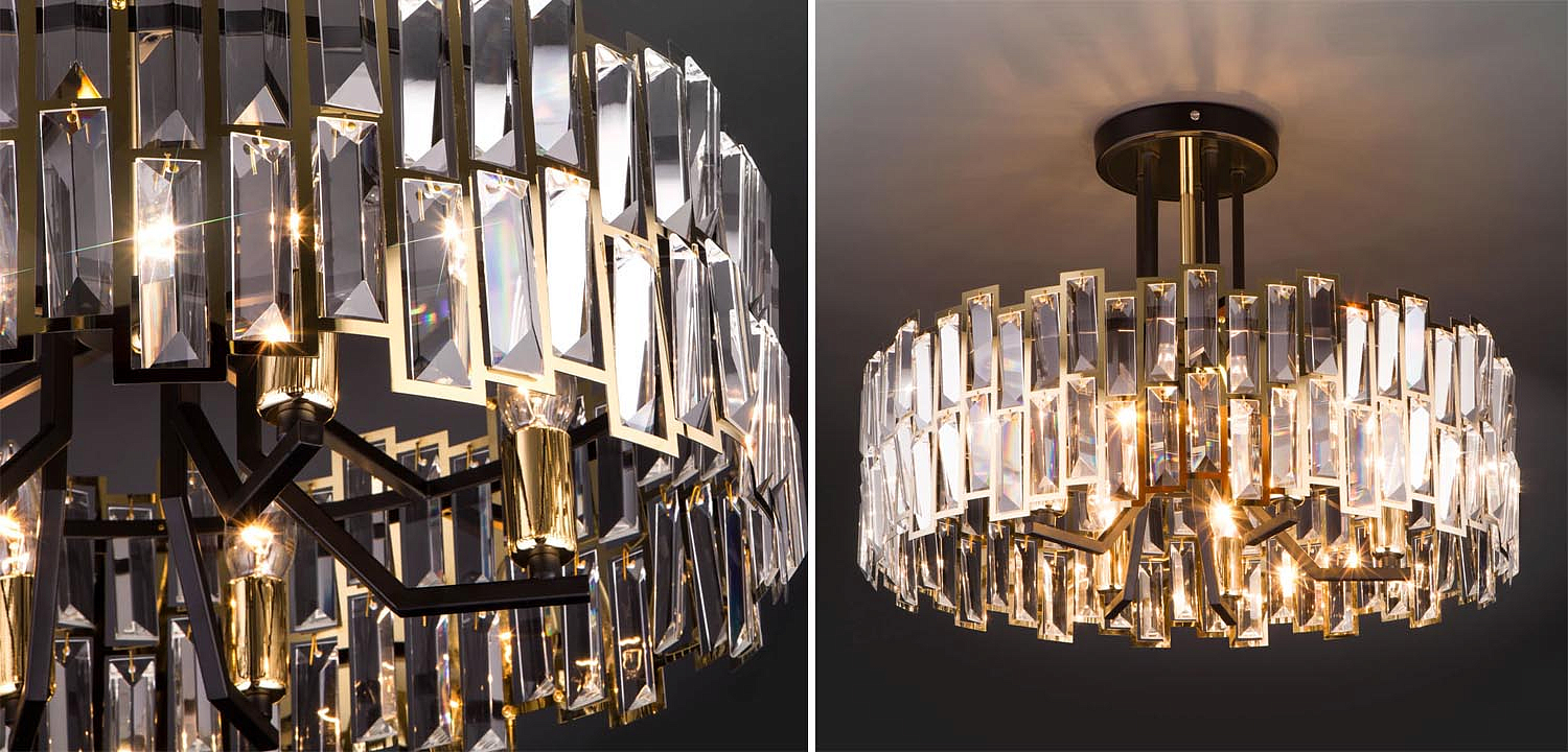 Потолочная люстра Darkness Chandelier gold 53 Потолочная люстра Darkness Chandelier gold 53 - Loft-Concept в Самаре