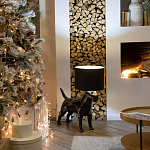 Лампа COLLECTION OF DOGS с абажуром Бультерьер варинант исполнения - 7 | Loft Concept в Самаре