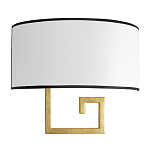 Бра с белым овальным абажуром с черной окантовкой Natural Concepts варинант исполнения - 2 | Loft Concept в Самаре