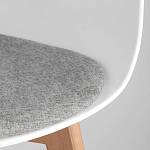 Стул из пластика с мягким сиденьем Eames варинант исполнения - 8 | Loft Concept в Самаре