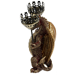 Подсвечник в виде дракона Dragon with Two Candlesticks варинант исполнения - 6 | Loft Concept в Самаре