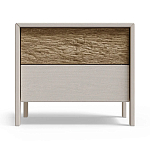 Тумба 2 ящика с подсветкой на рельефном фасаде Warm Industrial варинант исполнения - 6 | Loft Concept в Самаре