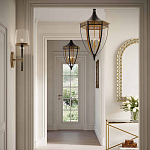 Бра настенное с прозрачным стеклянным абажуром Simple Pure Form варинант исполнения - 4 | Loft Concept в Самаре