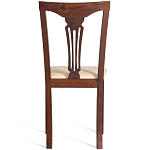 Стул деревянный с узором ручной работы Espresso варинант исполнения - 6 | Loft Concept в Самаре