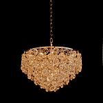 Люстра каскадная с подвесками в форме колец Galaxy of Light варинант исполнения - 2 | Loft Concept в Самаре