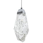 Подвесной светильник Soar Hanging Lamp Silver Transparent Прозрачный варинант исполнения - 1 | Loft Concept в Самаре