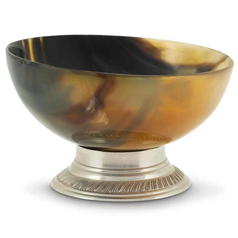 Салатник Bowl Horn With Foot D13 Коричневый Салатник Bowl Horn With Foot D13 Коричневый в Самаре | Loft Concept