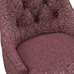 Мебельная ткань Шенилл фиолетовый цвет 138 см T4-25 варинант исполнения - 10 | Loft Concept в Самаре