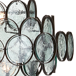 Люстра с каскадом из круглых стеклянных дисков Small Round Sequins варинант исполнения - 1 | Loft Concept в Самаре