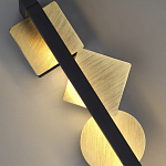 Светодиодное бра цвета античной бронзы Suprematism варинант исполнения - 2 | Loft Concept в Самаре