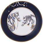 Сервиз обеденный из фарфора с изображением лошадей на 6 персон 23 предмета Porcelain Horse Set варинант исполнения - 1 | Loft Concept в Самаре