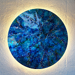 Светильник настенный «Голубая Планета» варинант исполнения - 2 | Loft Concept в Самаре