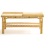 Скамья из ротанга Saveria Rattan Bench варинант исполнения - 2 | Loft Concept в Самаре