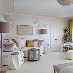 Обои ручная роспись Bamboo Special Colourway on Natural Mica metallic silk варинант исполнения - 2 | Loft Concept в Самаре