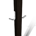 Вешалка с квадратным основанием и 4-мя металлическими крючками Industrial Metal Rust варинант исполнения - 3 | Loft Concept в Самаре