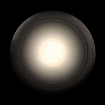 Встраиваемый спот светодиодный круглый черного цвета с углублением Ombra Lux  варинант исполнения - 3 | Loft Concept в Самаре