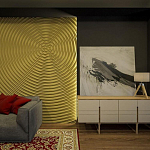 Барельеф KAIZEN варинант исполнения - 2 | Loft Concept в Самаре