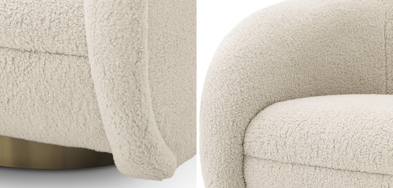 Кресло Eichholtz Swivel Chair Cristo Кресло Eichholtz Swivel Chair Cristo - Loft-Concept в Самаре