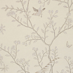 Обои ручная роспись Earlham Platinum Mica варинант исполнения - 2 | Loft Concept в Самаре
