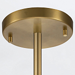 Потолочный светильник латунного цвета с цилиндрическим белым матовым плафоном Elstead Lighting варинант исполнения - 6 | Loft Concept в Самаре
