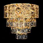 Бра с каскадом из прозрачного хрусталя Constant Sparks варинант исполнения - 4 | Loft Concept в Самаре