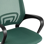 Офисное кресло с основанием из черного пластика Desk chairs Green варинант исполнения - 6 | Loft Concept в Самаре