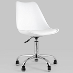 Офисный стул на металлическом основании EGGERY White варинант исполнения - 2 | Loft Concept в Самаре