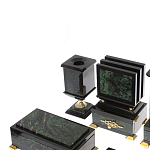 Настольный письменный набор из нефрита в подарочной коробке Victorious варинант исполнения - 8 | Loft Concept в Самаре