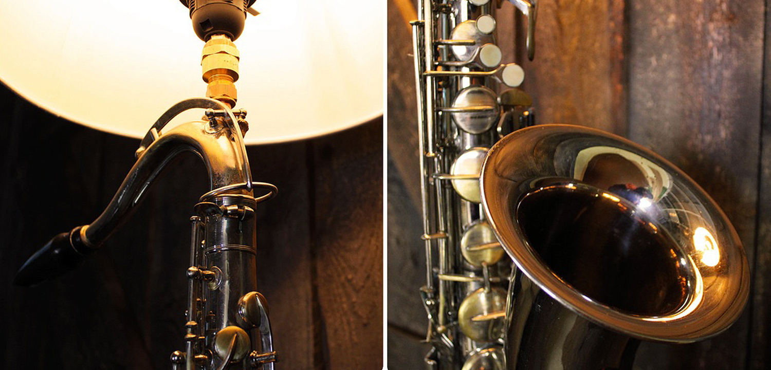 Настольная лампа Saxophone Настольная лампа Saxophone - Loft-Concept в Самаре