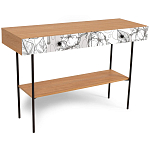 Консоль с принтом на ящиках Elise Console Table варинант исполнения - 10 | Loft Concept в Самаре