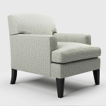 Мебельная ткань Шенилл голубой цвет 142 см T4-52 варинант исполнения - 6 | Loft Concept в Самаре