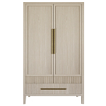 Шкаф платяной Primo с выдвижными ящиками шпон Черный дуб варинант исполнения - 1 | Loft Concept в Самаре