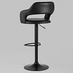 Барный стул черного цвета Strohach варинант исполнения - 5 | Loft Concept в Самаре