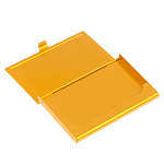 Визитница карманная металлическая с гравюрой Герба России в подарочной коробке Gold Metal Business Card Holders варинант исполнения - 2 | Loft Concept в Самаре