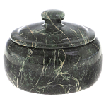 Сахарница из натурального камня Змеевик Stone Sugar Bowls варинант исполнения - 7 | Loft Concept в Самаре