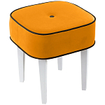 Квадратный мягкий пуф на белых ножках Winton Pouf Square варинант исполнения - 23 | Loft Concept в Самаре