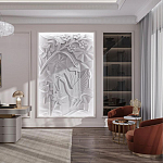 Барельеф ORCHIDS варинант исполнения - 1 | Loft Concept в Самаре