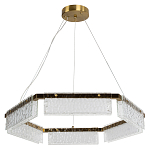 Светодиодная люстра с рельефным стеклом ICE GLASS 70 варинант исполнения - 2 | Loft Concept в Самаре