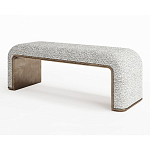 Банкетка Forli с элегантными латунными вставками  варинант исполнения - 1 | Loft Concept в Самаре