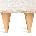 Керамический столик на деревянных ножках «Квадро» варинант исполнения - 6 | Loft Concept в Самаре