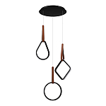 Подвесной светильник с геометрическими источниками света Geometric Architecture of Light варинант исполнения - 3 | Loft Concept в Самаре