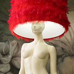 Лампа MANNEQUIN LAMP с абажуром изгибы тела варинант исполнения - 12 | Loft Concept в Самаре