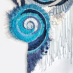 Текстильный Арт-объект ручной работы Galaxy варинант исполнения - 1 | Loft Concept в Самаре