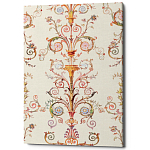 Постер на холсте с изображением ангела и растительных орнаментов Raffael Angel Poster варинант исполнения - 2 | Loft Concept в Самаре