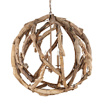 Люстра круглая в виде веток деревьев Natural Driftwood  варинант исполнения - 1 | Loft Concept в Самаре