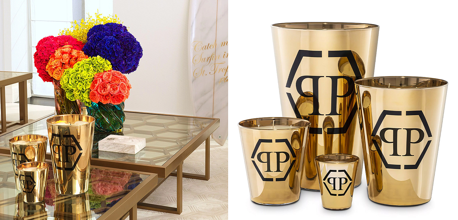 Свеча Philipp Plein Candle Empire Gold L Свеча Philipp Plein Candle Empire Gold L - Loft-Concept в Самаре