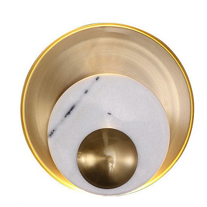 Бра Ginger & Jagger Pearl WALL LAMP round gold