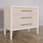 Тумба Primo  с тремя ящиками шпон Светлый дуб варинант исполнения - 3 | Loft Concept в Самаре