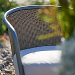 Садовое кресло с каркасом из стали Kenneth Chair варинант исполнения - 11 | Loft Concept в Самаре